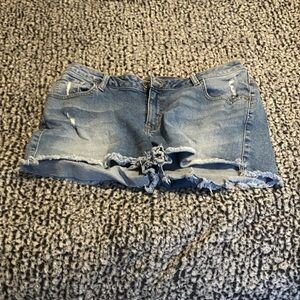 Denim Blue Women's Shorts